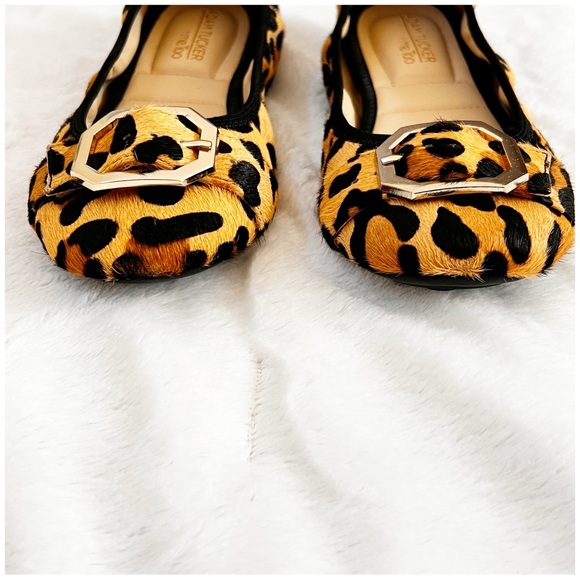 Me Too Leopard Print Ballerina Flats 7 - Picture 2 of 13